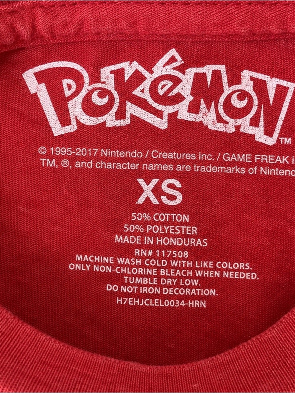 Sz xs Boys Pokemon Pickachu Tshirt - Picture 3 of 3
